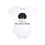 Personalized Dog baby clothes Dachshund baby gifts