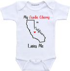 Daiichiban Designs My Aunt in Florida loves me custom baby gifts from Aunt