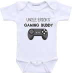 Custom Uncle Baby Clothes Gaming Buddy Infant Onesie