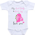 Daiichiban Designs Custom Aunt and Uncle baby gifts Rhode Island baby clothes