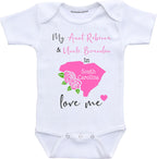 Daiichiban Designs Customizable Aunt and Uncle baby clothes Ohio State baby gifts
