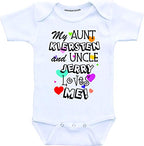 My Aunt and Uncle Love me Baby Clothes