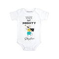 Daiichiban Designs Tiny but mighty Personalized baby gifts with names Funny baby clothes