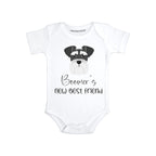 Personalized Dog baby clothes Schnauzer baby gifts