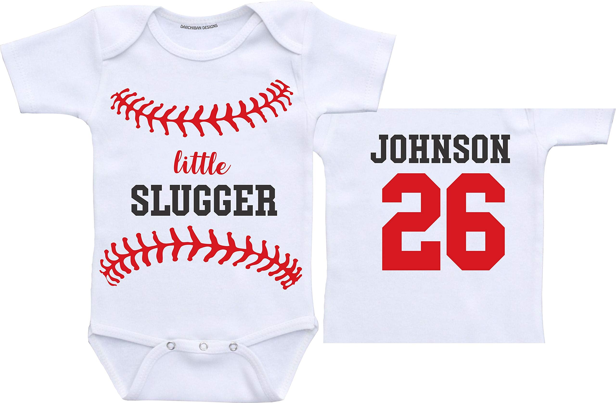 Daiichiban Designs baseball baby boy clothes custom
