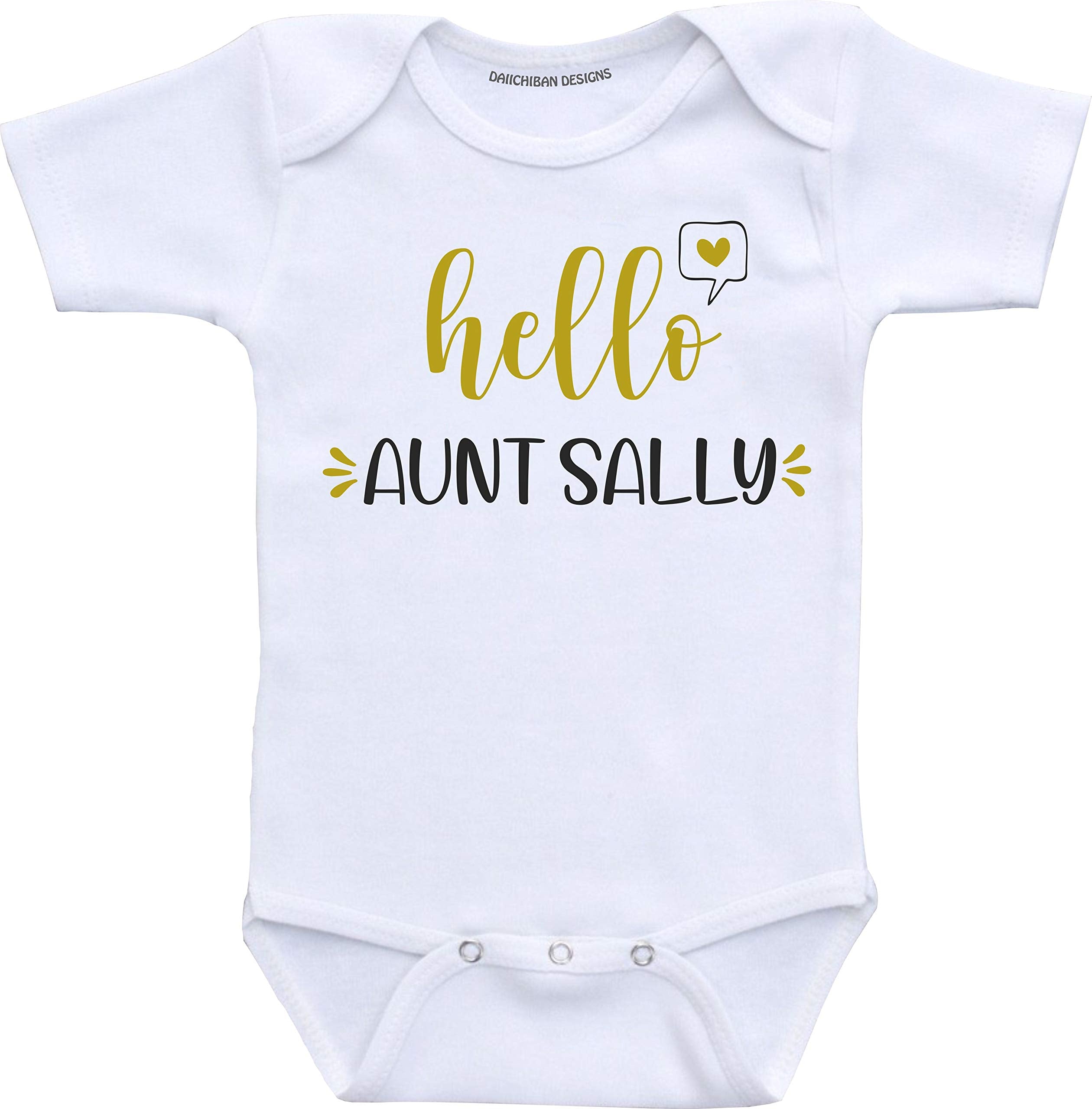 Daiichiban Designs Auntie baby announcements gifts pregnancy reveal to Aunt