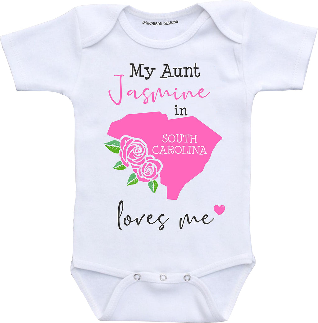 Daiichiban Designs Custom Aunt baby girl clothes