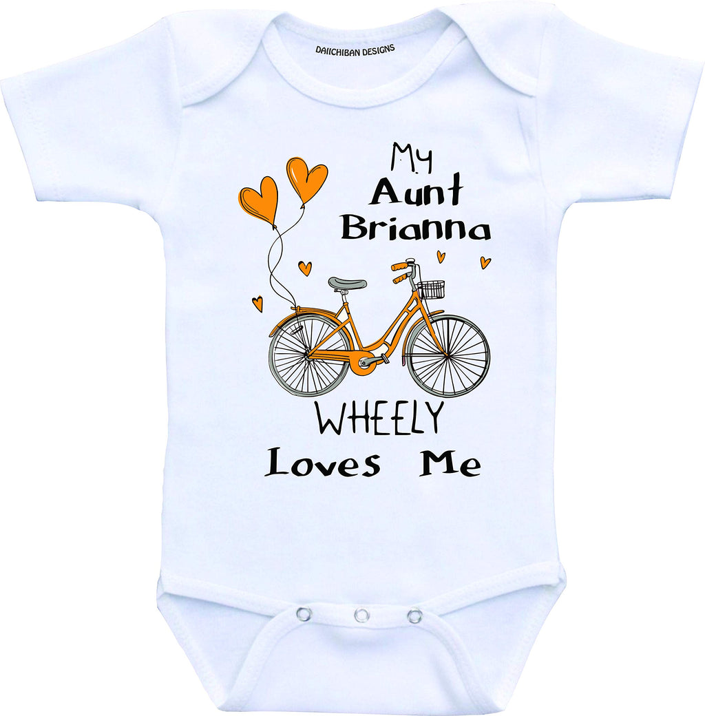 My Aunt loves me baby clothes nephew niece gifts from Auntie (12 months)